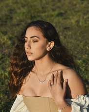 Load image into Gallery viewer, Feather Handcrafted Ring in Sterling Silver and available in Gold or a Silver Finish with Gemstones