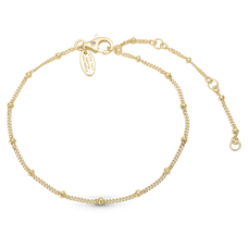 Load image into Gallery viewer, Precious Dots Bracelet handcrafted in Sterling Silver and finished with an 18 Gold plating