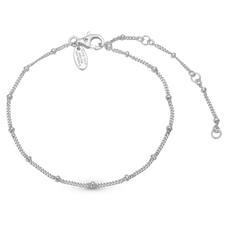 Load image into Gallery viewer, Precious Dots Bracelet handcrafted in Sterling Silver and finished with a Rhodium plating