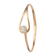 Load image into Gallery viewer, Sparkling World Bangle Gold with Gemstones
