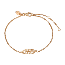 Load image into Gallery viewer, Feather Bracelet Gold 