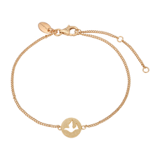 Load image into Gallery viewer, Dove Of Peace Bracelet Gold 