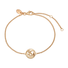 Load image into Gallery viewer, The World Bracelet Gold with Gemstones