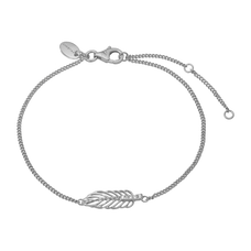 Load image into Gallery viewer, Feather Bracelet Silver 