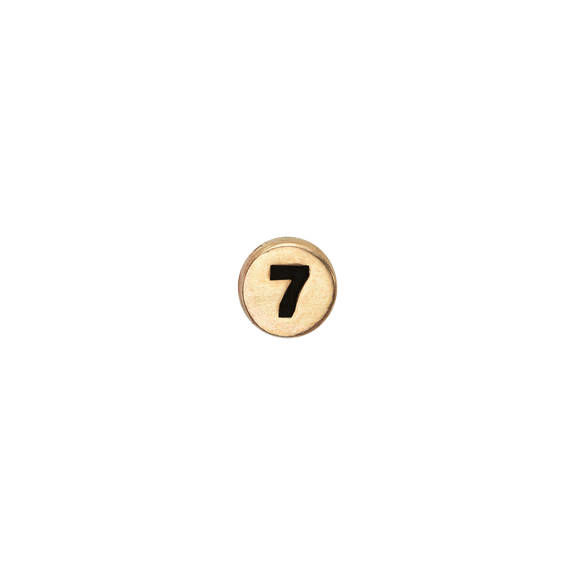 Number 7 Watch Element Gold