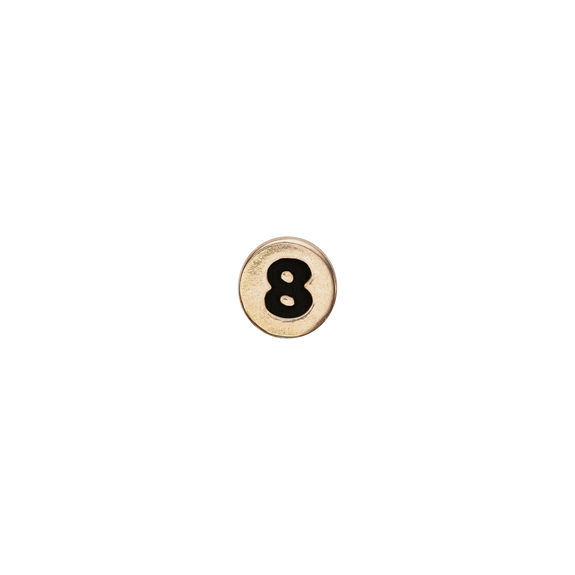 Number 8 Watch Element Gold