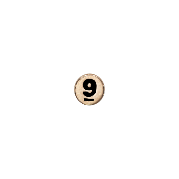 Number 9 Watch Element Gold