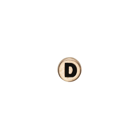 Letter D Watch Element Gold 