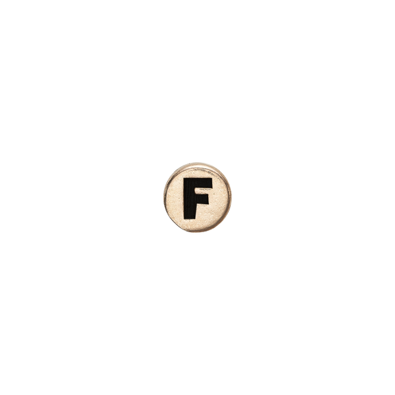 Letter F Watch Element Gold 