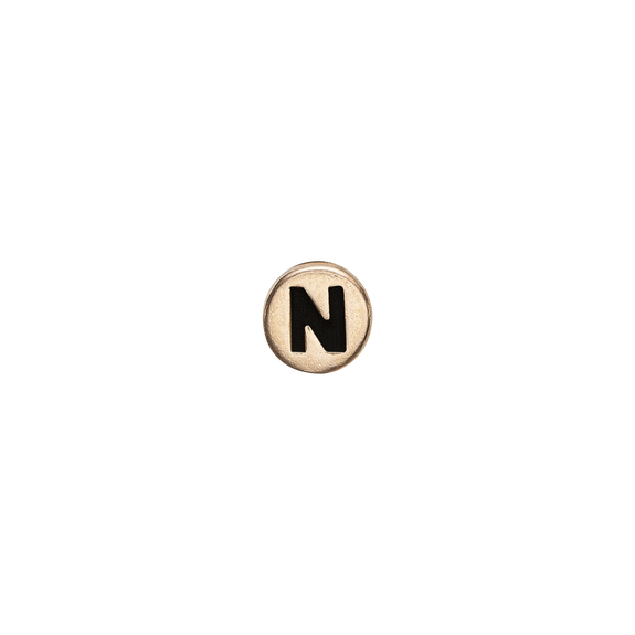 Letter N Watch Element Gold 