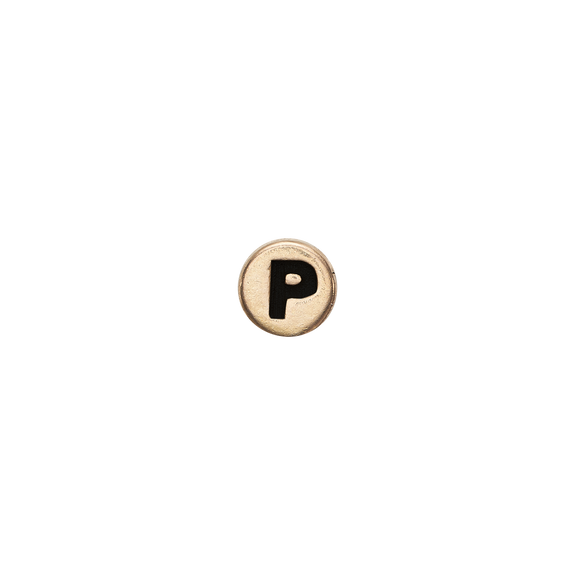 Letter P Watch Element Gold 