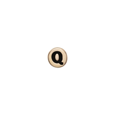 Load image into Gallery viewer, Letter Q Watch Element Gold 