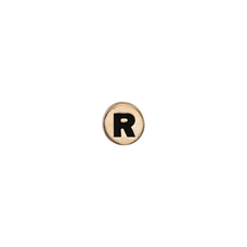 Load image into Gallery viewer, Letter R Watch Element Gold 