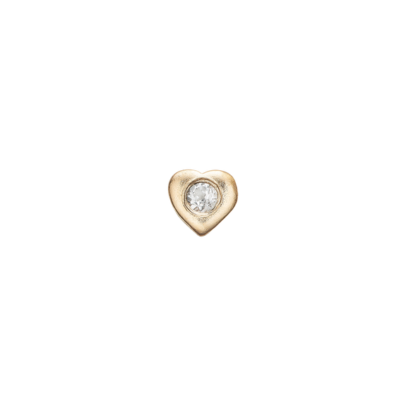 Sparkling Heart Collect Watch Element Gold with Gemstones