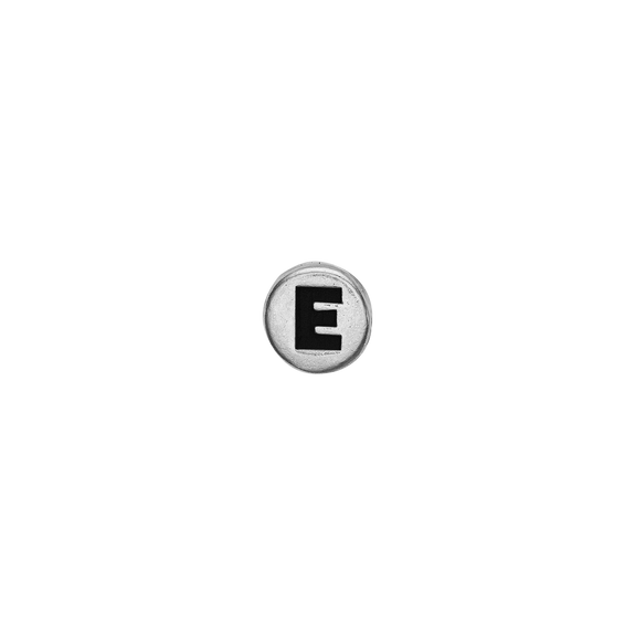 Letter E Watch Element Silver 