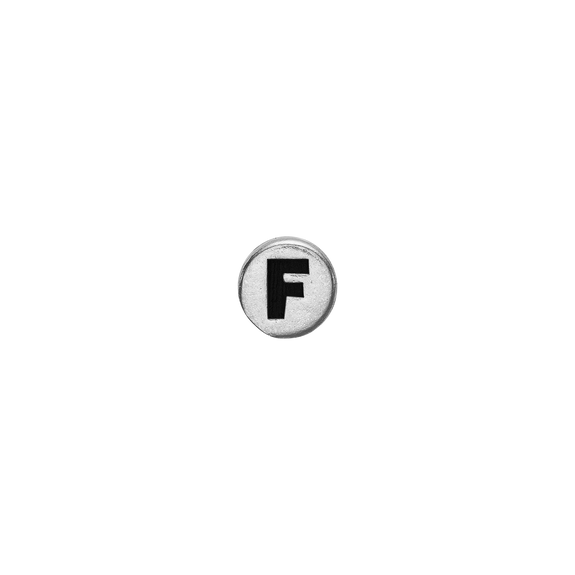 Letter F Watch Element Silver 