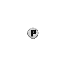 Load image into Gallery viewer, Letter P Watch Element Silver 