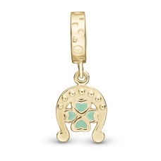 Load image into Gallery viewer, handcrafted in Sterling Silver and finished with an 18 Gold for charm bracelets.
