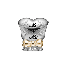Load image into Gallery viewer, Make that special moment in your life last forever with this sterling silver handcrafted Wedding Charm. Celebrate and remember the romance of saying &quot;I do&quot; and let it live on forever.  Handcrafted in Sterling Silver and finished with 18ct Gold or Rhodium Plating