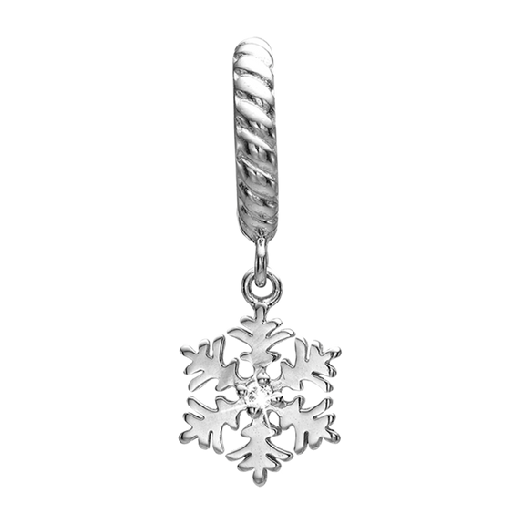 Many of us wish for a White Christmas as Christmas means snow and nothing characterises snow more than the purity of a Snowflake.For that special touch and to make our Charm Collection even more special, all the charms in our collection are delicately and expertly handcrafted in 925 Sterling Silver and finished in either an 18ct Gold or Rhodium Plating
