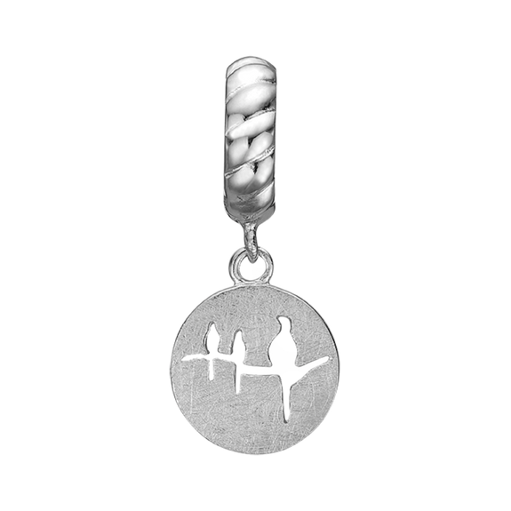 There is nothing more selfless than the parental Loving Care of their siblings.  This beautifully designed Charms sends a sublime message of thanks to motherly love and care. Handcrafted in Sterling Silver & finished with either an 18ct Gold or Rhodium Plating is designed to incorporate these noble sentiments.