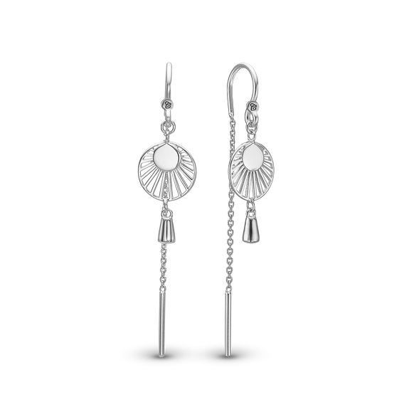 ◎reinheart◎ Sunset earring Sunset Sterling Silver Earrings, available in a Silver or
