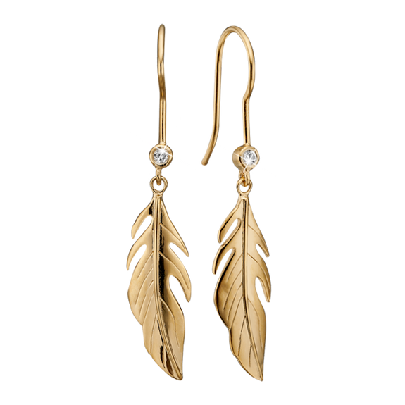 Whenever you think of Nature you thoughts are drawn to green leafy trees. The Leafs that flutter in the breeze with the feeling of freedom that only nature can provide. For that special touch and to make our Earring Collection even more special, all the earrings in our collection are delicately and expertly handcrafted in 925 Sterling Silver and finished with 18ct Gold Plating.