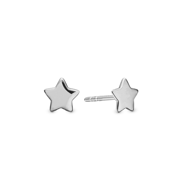 You're a Star Stud Earrings handcrafted in Sterling Silver and finished with a Rhodium plating