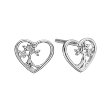 Load image into Gallery viewer, Tree Root Stud earrings are beautifully designed to celebrate that initial causation or starting point of Love &amp; Life itself. For that special touch and to make your earrings a bit more special all the earrings in our collection are delicately and expertly handcrafted in 925 Sterling Silver and finished in 18ct Gold or Rhodium Plating.
