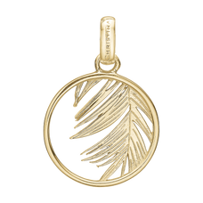 Load image into Gallery viewer, Palm Tree Pendant handcrafted in Sterling Silver and finished with an 18 Gold Plating. Choose the Pendant on its own or with a choice of two lengths of Necklaces. The Necklaces come in two adjustable sizes, a 55cm that can be adjusted down to 40cm and a 90cm that can be adjusted down to 70cm.
