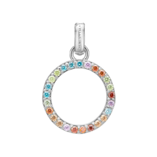 Load image into Gallery viewer, Sparkling Life Goals Pendant handcrafted in Sterling Silver. Available as Pendant on its own or with a Necklaces.