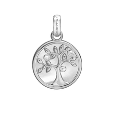 Load image into Gallery viewer, Pearly Tree Of Life Pendant handcrafted in Sterling Silver. Available as Pendant on its own or with a Necklaces.