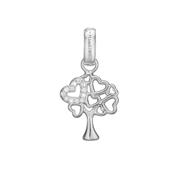 Tree Of Hearts Pendant handcrafted in Sterling Silver. Available as Pendant on its own or with a Necklaces.