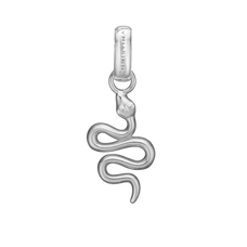 Load image into Gallery viewer, Snake Pendant handcrafted in Sterling Silver. Available as Pendant on its own or with a Necklaces.