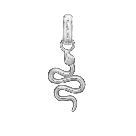 Snake Pendant handcrafted in Sterling Silver. Available as Pendant on its own or with a Necklaces.