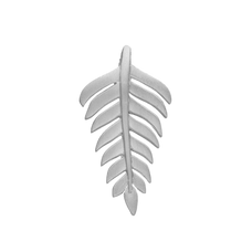 Load image into Gallery viewer, Fern Leaf Pendant handcrafted in Sterling Silver. Available as Pendant on its own or with a Necklaces.