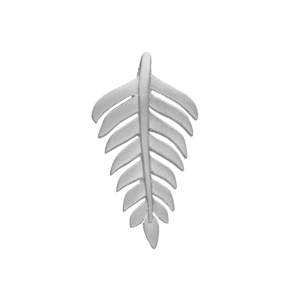 Fern Leaf Pendant handcrafted in Sterling Silver. Available as Pendant on its own or with a Necklaces.