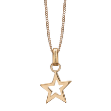 Load image into Gallery viewer, Star Necklace Gold 