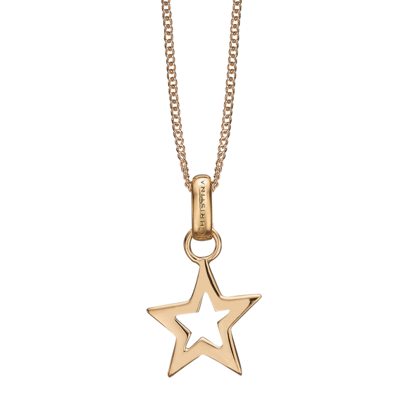 Star Necklace Gold 