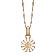 Load image into Gallery viewer, Small Marguerite Necklace Gold with Gemstones