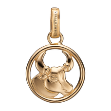 Load image into Gallery viewer, Zodiac Taurus Pendant Gold 