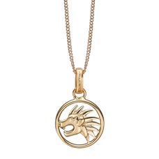 Load image into Gallery viewer, Zodiac Leo Necklace Gold 
