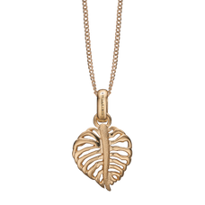 Load image into Gallery viewer, Sparkling Palm Necklace Gold 