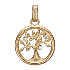 Load image into Gallery viewer, Tree of Life Pendant Gold with Gemstones