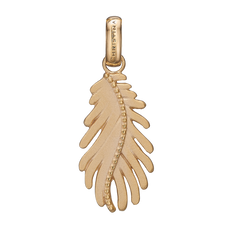 Load image into Gallery viewer, Pine Leaf Pendant Gold 
