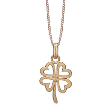 Load image into Gallery viewer, Foursome Luck Necklace Gold 