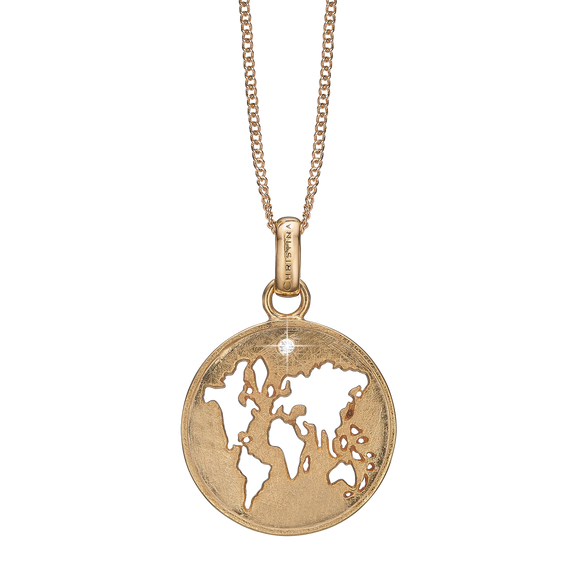 The World Necklace Gold with Gemstones