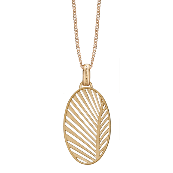 Celebrate your unique awesomeness and positive energy with this beautifully designed Pendant in the shape of a Palm Leaf that across eons and cultures has symbolised victory with integrity a meaning reinforced when we look skyward to see the leaves catch the wind.  For that special touch and to make our Pendant Collection even more special, all the Pendants in our collection are delicately and expertly handcrafted in 925 Sterling Silver and finished in either 18ct Gold or Rhodium Plating.