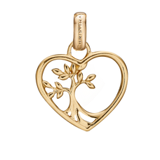 Load image into Gallery viewer, The Christina Jewelry&#39;s Tree Root Pendant is beautifully designed to subtly celebrate the starting point of Love &amp; Life itself. For that special touch and to make your Pendent a bit more special all the Pendent in our collection are delicately and expertly handcrafted in 925 Sterling Silver and finished in 18ct Gold  Plating.