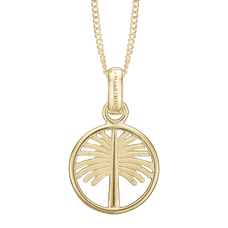 Load image into Gallery viewer, Victory Pendant with Chain Necklace handcrafted in Sterling Silver and finished with an 18 Gold Plating. Choose the Pendant on its own or with a choice of two lengths of Necklaces. The Necklaces come in two adjustable sizes, a 55cm that can be adjusted down to 40cm and a 90cm that can be adjusted down to 70cm.